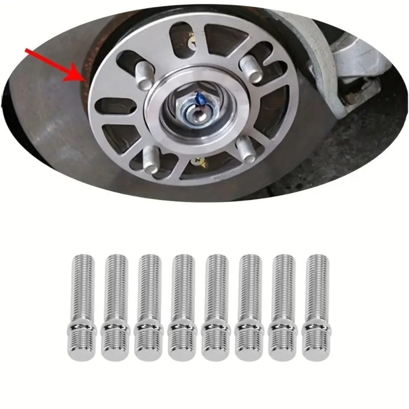 KIMISS Wheel Stud Kit, 20 Pcs Extended Wheel Stud 58mm
