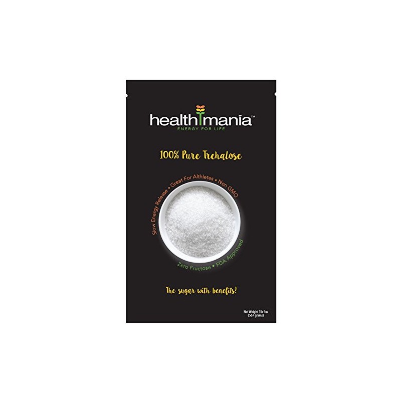 Health Mania 100% Pure Trehalose 20 ounce (1.25 lb)