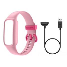 BIGGERFIVE Charging Cable and Adjustable Replacement Straps Bands, Compatible With Vigor 2L Kids Fitness Tracker