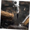 Mipcase 1 Set Firewood Drill Bit Wood Splitter Tool Set