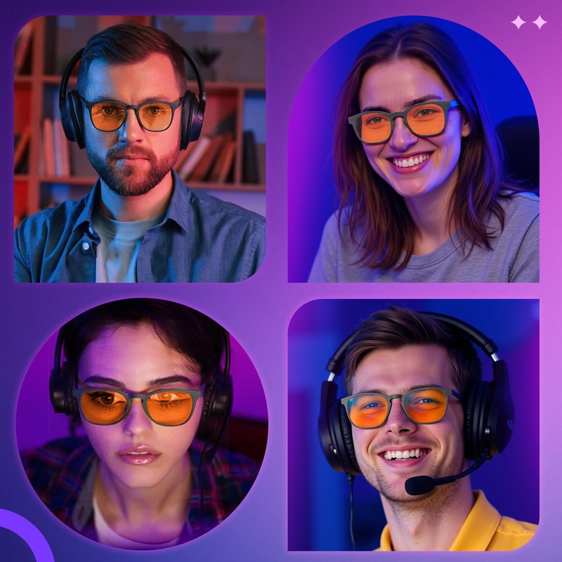 Ymmott Blue light filter glasses without prescription