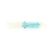 P-Line Ling Cod Squid Rig (2 Hook), Clear/Blue, 4-1/2"