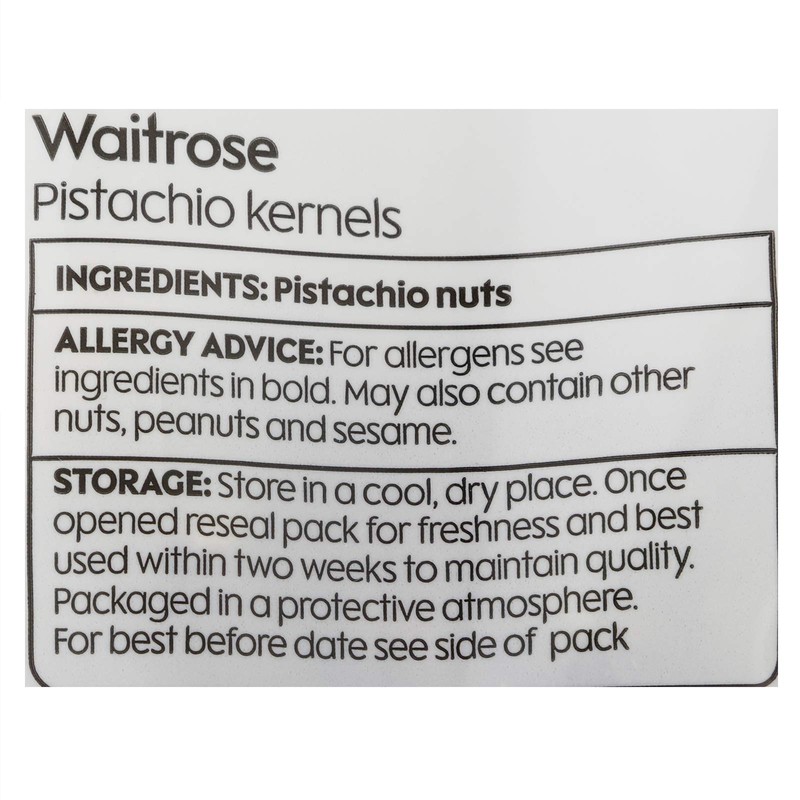 Waitrose Love Life Pistachio Nut Kernels 150g