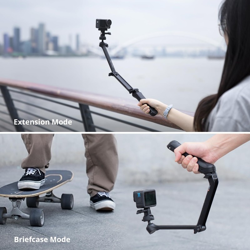 PGYTECH CapLock MantisPod Z, Video Vloggingd for DJI OSMO Action
