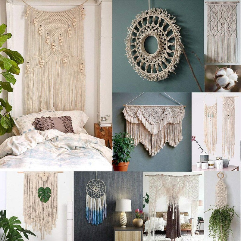 Feelmate Cotton Butchers Twine String 328 Feet 2mm Kitchen Rope