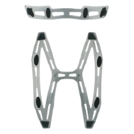 OGK KABUTO Helmet Air Channel Plate Set, S, Smoke