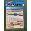 Hot Wheels Vintage 1969 Hot Wheels STICK-AROUNDS Decal Sheets SEALED,