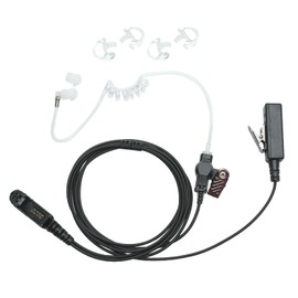 Sarcia XPR 3500e Earpiece Headset MIC PTT for Motorola XPR3300e XPR3500 XPR3300 Walkie Talkie Two Way Radio with Acoustic Tube