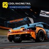 【1:10】911 Colorful Building Blocks Assembly Race Car Science and Education