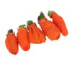 Rabbit Loofah Carrot Toys Natural Funny Teeth Grinding Bite Resistance
