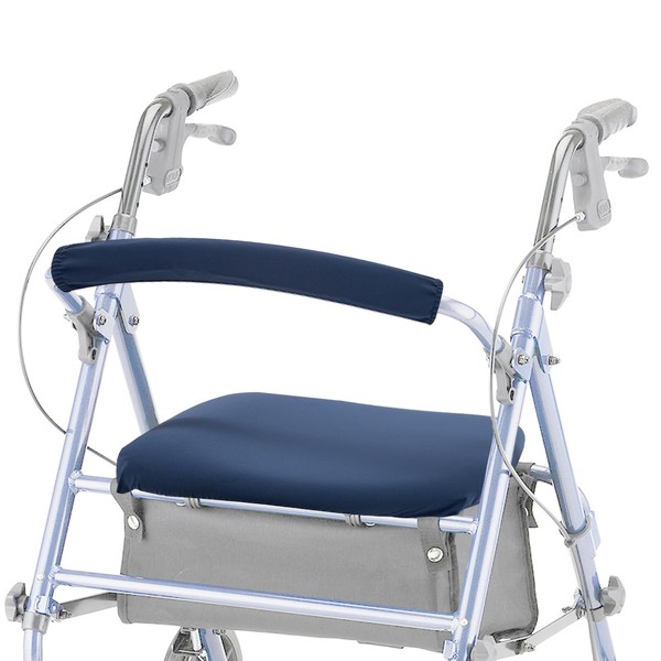 JEFBFBWE Universal Rollator Walker Seat and Backrest Covers,Removable & Washable,Adjustable