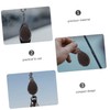 BESPORTBLE 5Pcs Portable Iron Fishing Sinkers Durable Drop Shot Weights