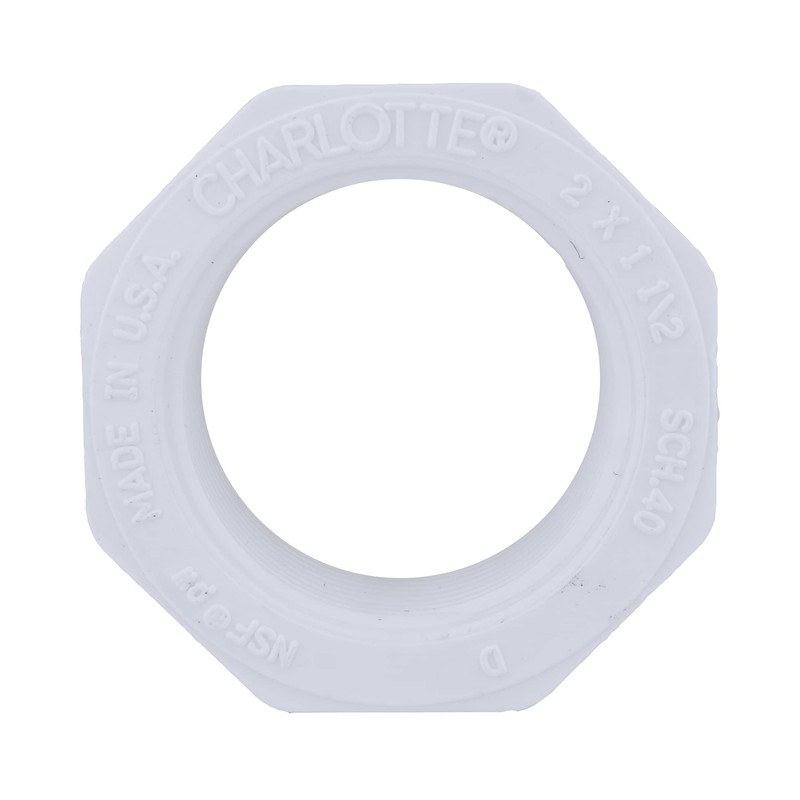 CHARLOTTE PIPE 2 x 1 1/2 SCH 40 RED BUSHING