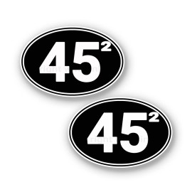 TRUMP 2nd term 2020 Political Bumper Stickers Oval Decals Black and White 5"x3"