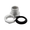 Beduan 1" Female Bulkhead Water Tank Connector Stainless Steel Thru-bulk