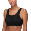 WingsLove - Brasier Deportivo para Mujer, Cobertura Completa, de Alto
