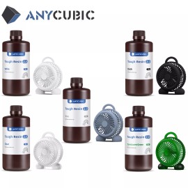 ANYCUBIC Flexible UV Tough Resin 405nm High Impact Strength Resin For 3D Printer - White/1kg