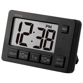 MAG TM-608A BK-Z Digital Timer, Volume Control, Noise Reducing, Clock, Repeat Function