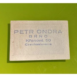 Czech vintage Elephant Dinosaur Tretihory Mammoth Matchbox Label Matches