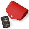 RAVIS Mask Case, Stylish, Portable, PU Leather, Foldable, Antibacterial, Cute,