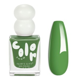 NovaCharm Fresh Green Fingernail Polish - Sage Green Nail Polish - Chip Resistant Long Lasting Nail Art Varnish - Air Dry Nail Lacquer Nail Art Polish for Women Manicure DIY - No Need UV/LED Lamp