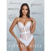 Mesh Corset Waist Trainer for Women - Underbust Corset Lace