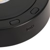 LED Rotating Display Base Black 360 Degrees 80s Circle Battery
