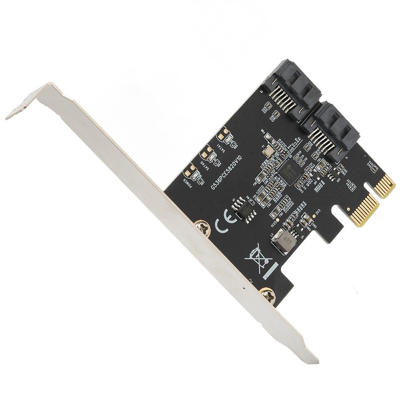 PCIE to SATA Expansion Card 6Gbps Stable Performance PCIE to