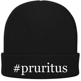 #Pruritus - Hashtag Soft Adult Beanie Cap, Black, One Size