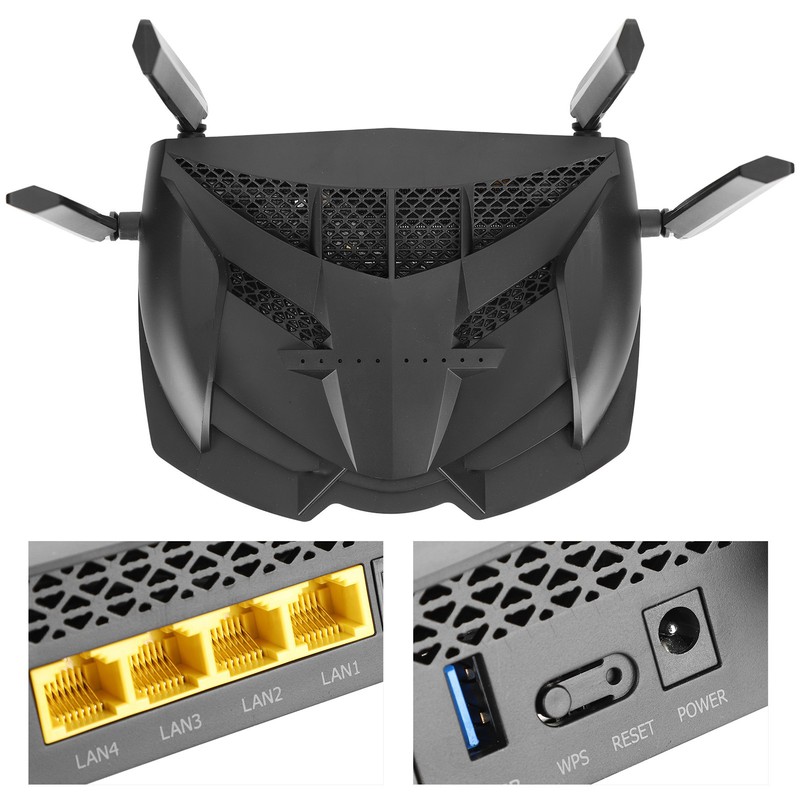 Wireless Router 2.4/5G WIFI Gaming Computer Networking Tool 2600M Z‑2600