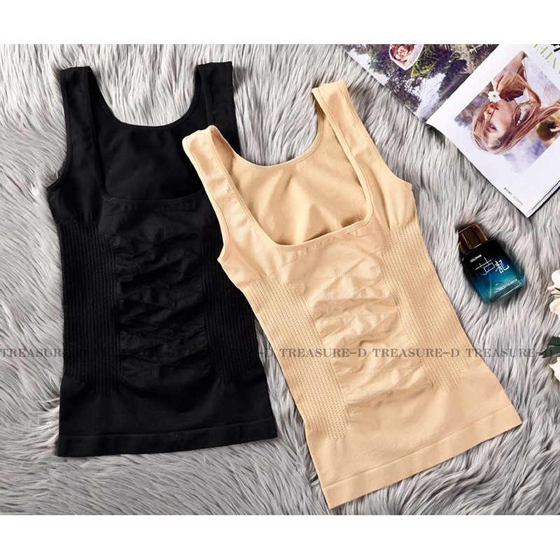 Treasure Women's Tank Top, Body Shaper, Shaper, Compression Inner, Posture