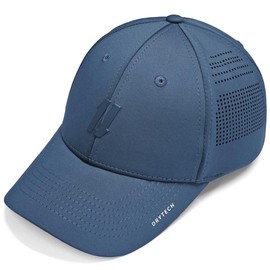 King & Fifth Supply Co Mens Workout Hat - The Rise & Grind - Gym Hat, Performance Hats for Men, Athletic Hats. Try this Cool & Dry Sport Hat - Color: Blue Abyss, Size: XXL