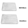 UxradG 100 Pieces Disposable Plastic Bed Sheet Covers Beauty Treatment