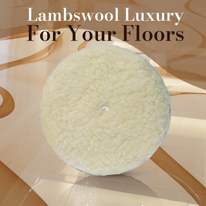 Koblenz Lambswool Pads with Foam Backing, Fits Most 6" Home