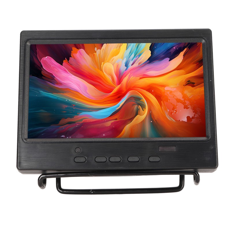 7 Inch Portable Monitor 1024x600 Supports HD Multimedia Interface VGA