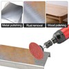 Hiqalty 50PCS 3 inch Sanding Disc Roll Lock R-Type Sandpaper