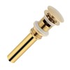 Kitchen Bathroom Basin Sink Solid Brass Pop Up Drain Stopper