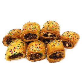 RawJoy Italian Fig Cookie Traditional Holiday Cookies of Italy, Gourmet Cuccidati gift for Birthday, Christmas, Graduation Day, Passover, Easter, Mother's day, Father's day party snack (RJ-fig 3 lb)