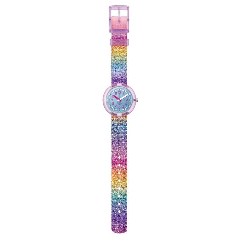 FLIK FLAK Shine in Rainbow Watch FPNP128, Classic