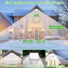 URTBST LED Spotlight with Motion Sensor Outdoor, 50 W, 5000
