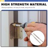 Otoolling 100 Pack Satin Nickel Wood Screws #9 Extra Long