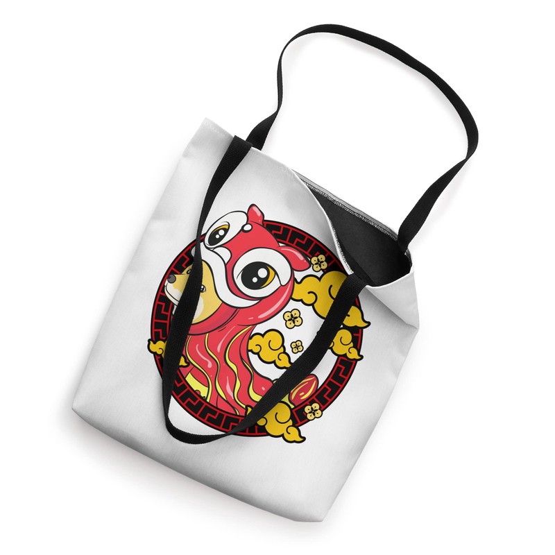 Dragonboat Corgi Tote Bag