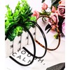 Pack of 4 Thin Plastic Headbands with Teeth Soft Headbands