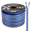 Skar Audio 12 Gauge (AWG) Elite Oxygen-Free Copper Audio Speaker Wire - 100 Feet (Blue/White)