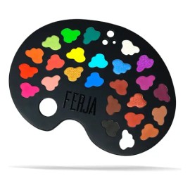 Paleta De Sombras Profesional Godette By Ferja 25 Tonos