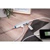 DIGITUS USB-Hub - 3 Ports - RJ45 Ethernet-Anschluss - Super-Speed