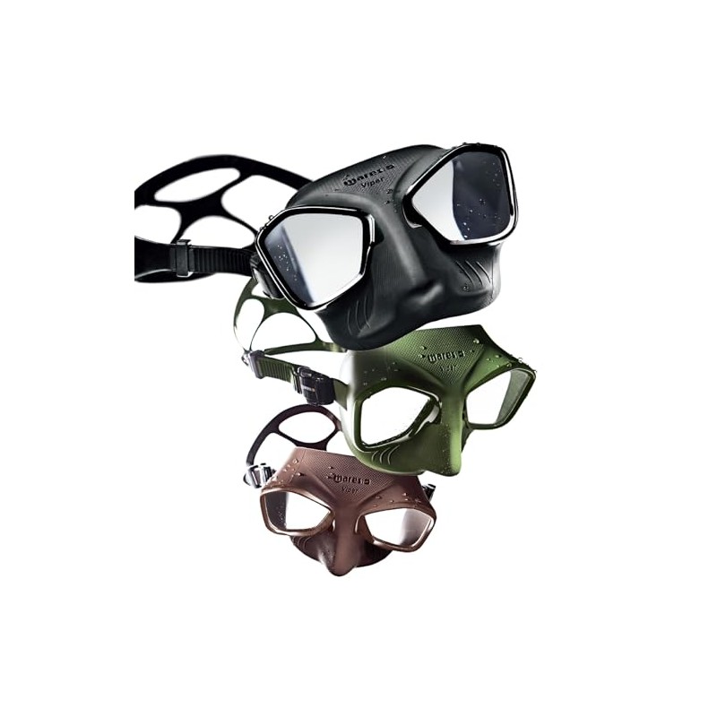 Mares Viper 421411 Adult Diving Goggles Brown / Black