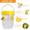 3 Pack Wasp Traps Outdoor Hanging