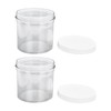 2Pcs Vacuum Container, Push Type Retractable Adjustable Food Storage Box