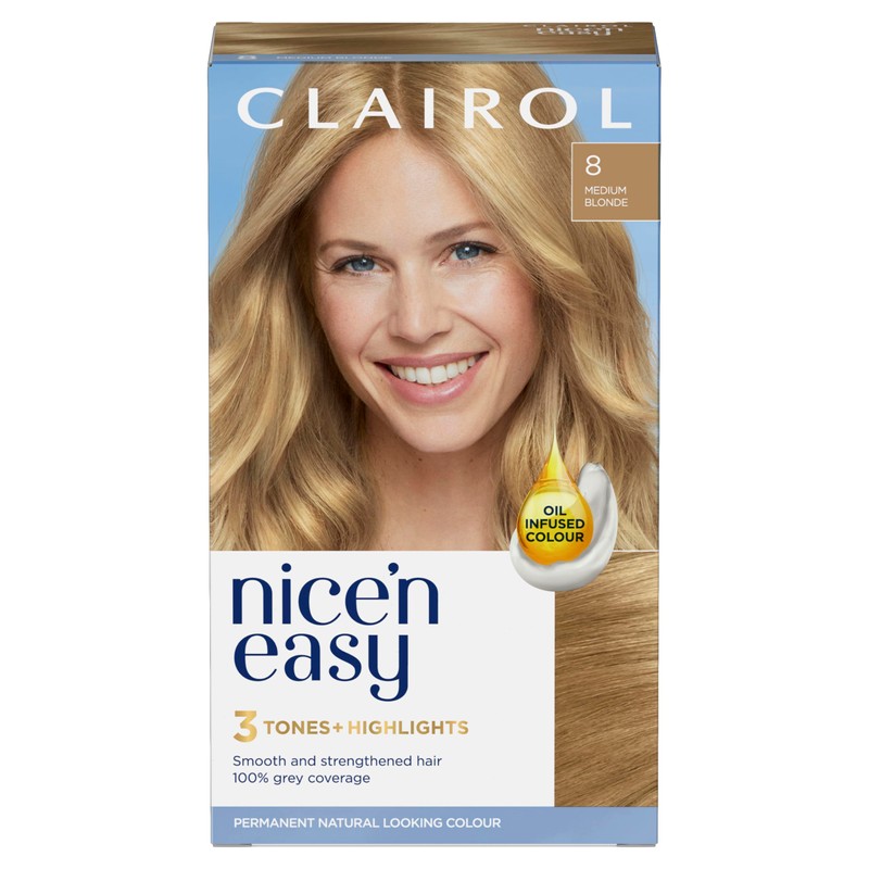 Clairol Clairol Nice'n Easy Crme, Natural Looking Oil Infused Permanent